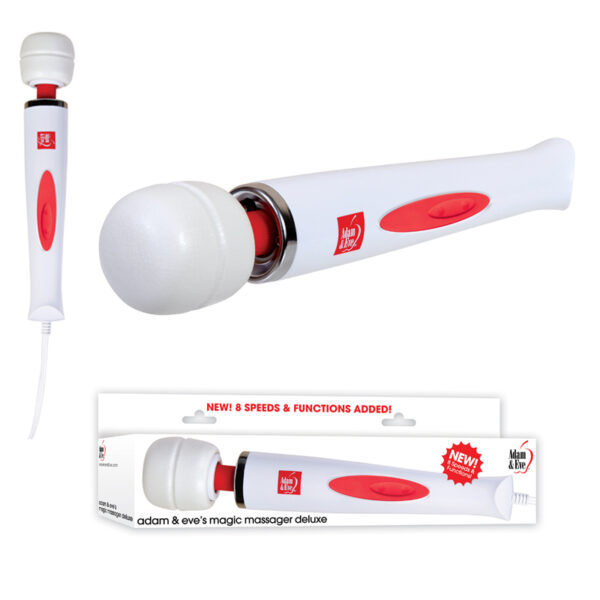 A&E Magic Massager Deluxe WhiteRed
