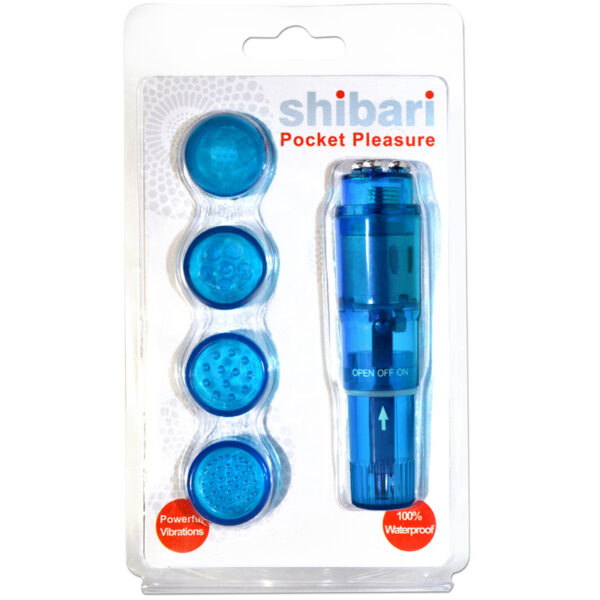 Pocket Pleasure w/4 Attach Blue