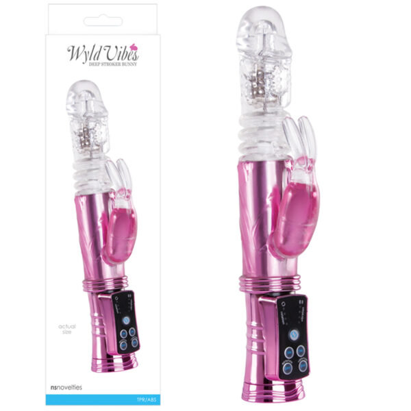 Wyld Vibes Deep Stroker Bunny Vibe Pink