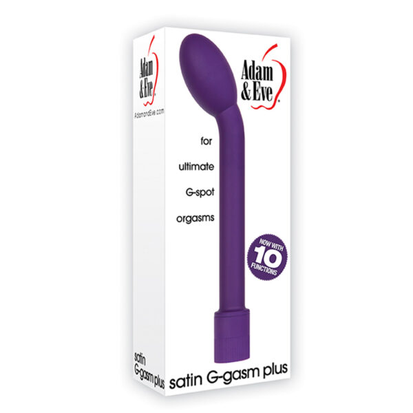 A&E Satin G-Gasm Plus G-Spot Vibe Purple
