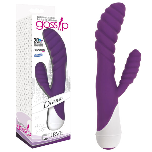 Gossip Diana Silicone Vibrator Violet