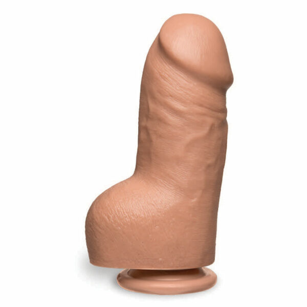 The D Fat D 8in w/Balls FIRMSKYN Vanilla