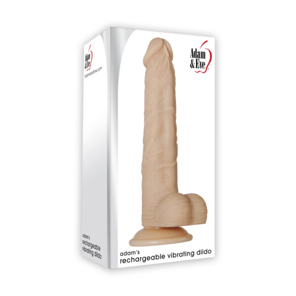 A&E Adams RechargeVibrating 9in Dildo