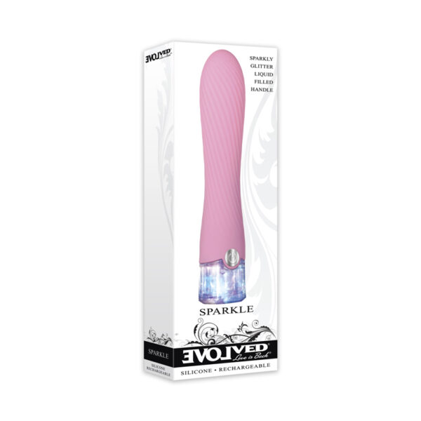 Evolved Sparkle LightUp Vibrator Pink