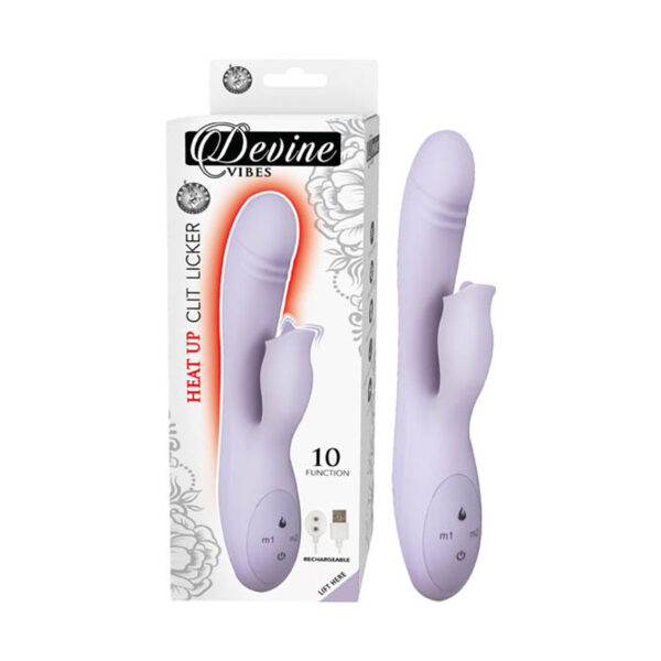 Devine Vibes Heat Up Clit Licker Lav