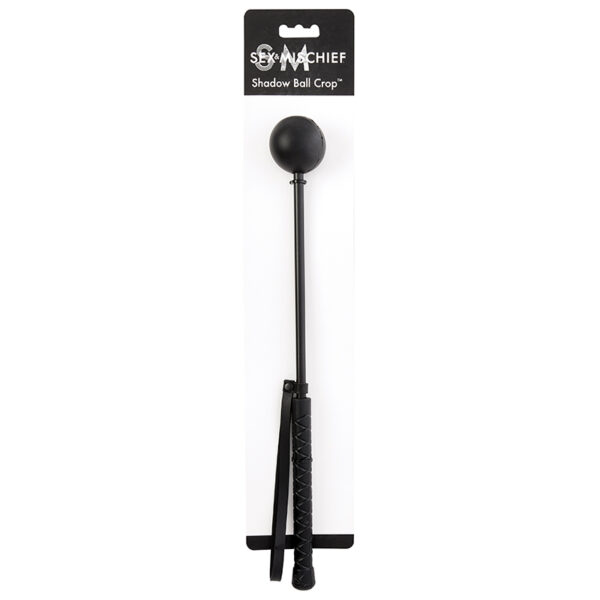 SS S&M Shadow Ball Crop Black