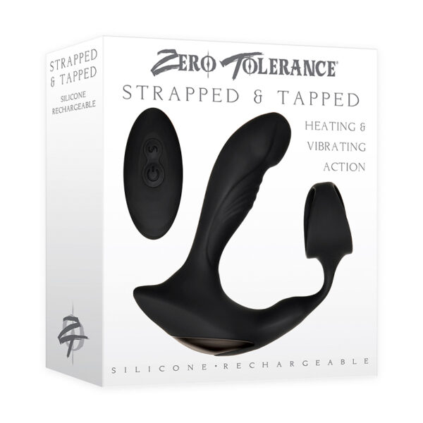 ZT Strapped&Tapped Prostate&Ring Blk