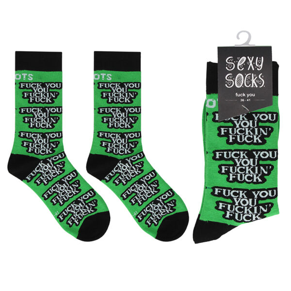 Shots Sexy Socks Fuck You SM
