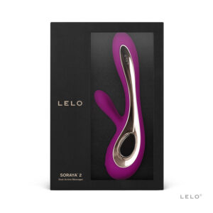 LELO SORAYA 2 Rabbit Vibrator Deep Rose