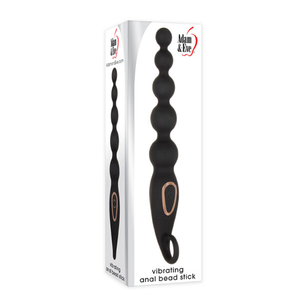 A&E Recharge Anal Bead Stick Vibe Blk