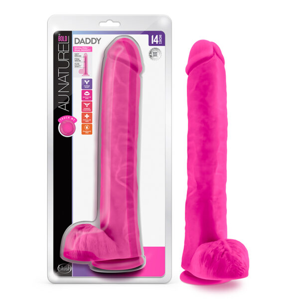 Au Naturel Bold Daddy 14in Pink