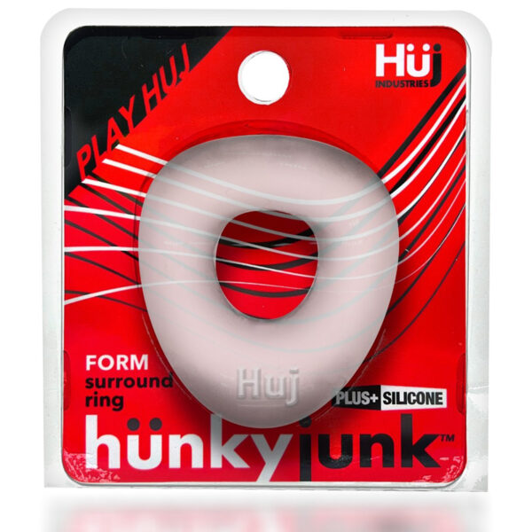 Hunkyjunk Form Cockring Clear Ice