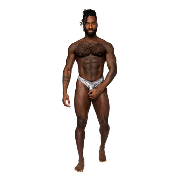 MP Snaked Power Sock Silver/Black L/XL