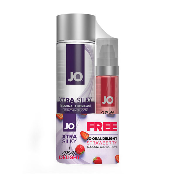 Jo Xtra Silky Sili 4oz w/ Oral Delight