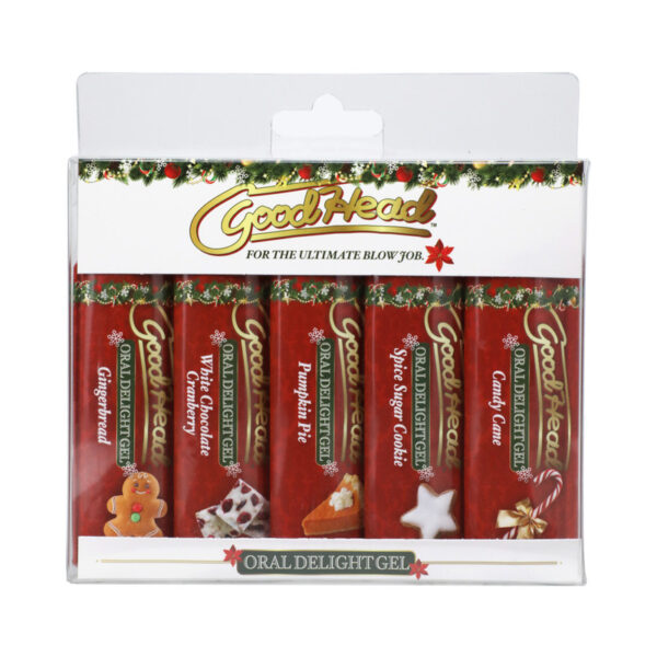 GoodHead Oral Delight Gel Holiday 5pk 1o