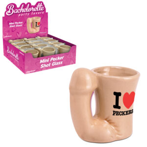 BP Mini Pecker Shot Glass DP/12