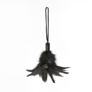 SS Pleasure Feather Tickler Black