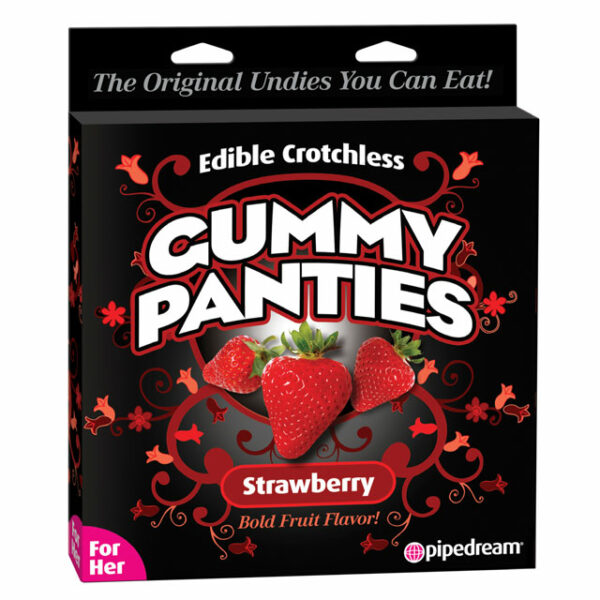 PD Edible Crotchless Gummy Panty Strawb