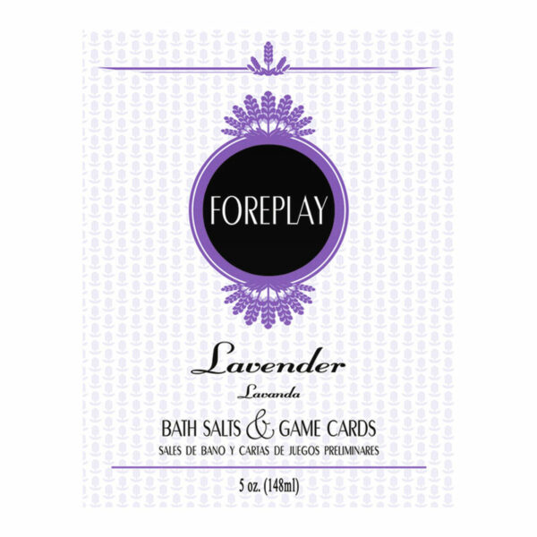 Foreplay Bath Salts & Game Cards