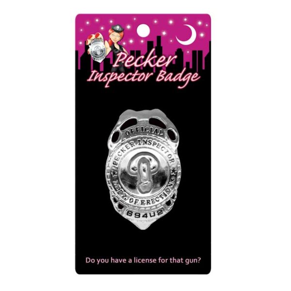 Pecker Inspector Badge