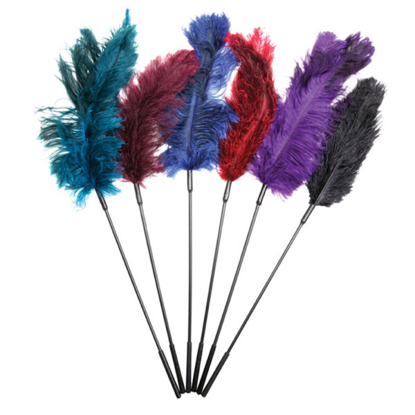 SS Ostrich Feather Ticklers DP/6 Assort