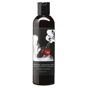 EB Edible Massage Oil 8oz Cherry