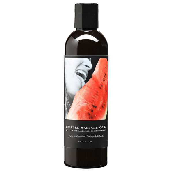 EB Edible Massage Oil 8oz Watermelon