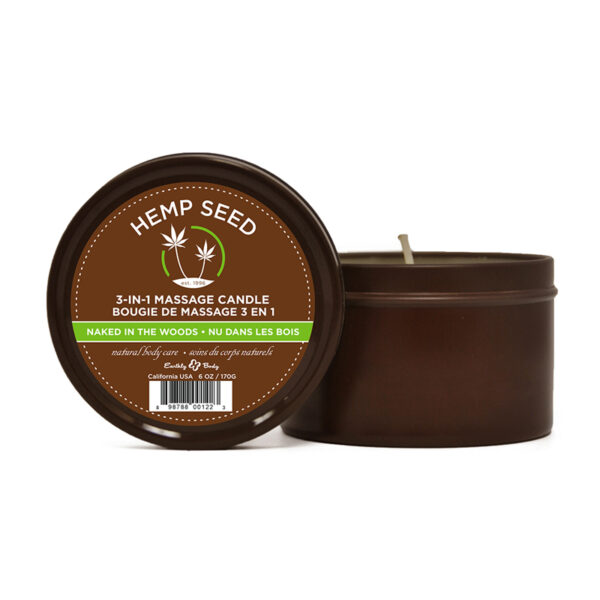 EB Massage Candle Naked in Woods 6.8oz