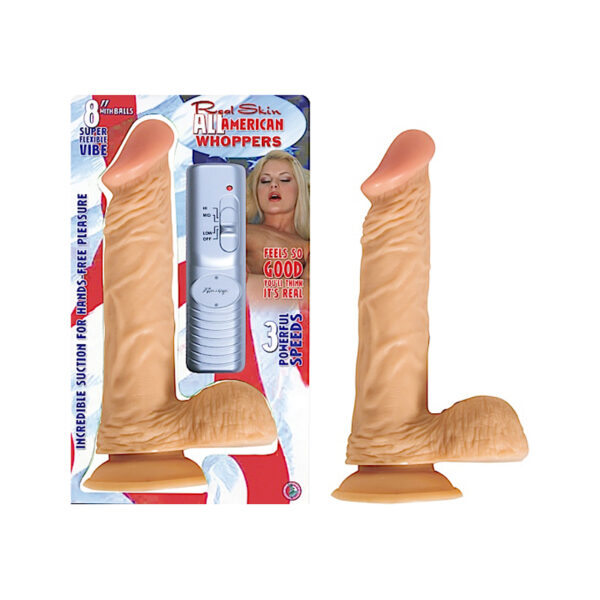 All Amer Whopper 8in. Dong w/Balls