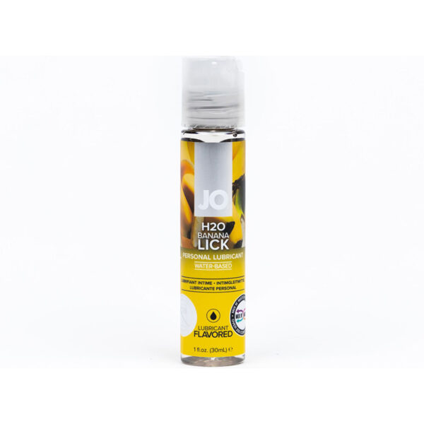 JO H2O Banana Lick Flavored Lube 1oz