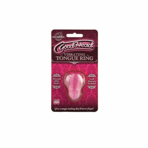 GoodHead Vibrating Tongue Ring Pink