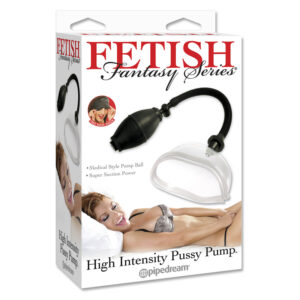 FF High Intensity Pussy Pump Clear/Black