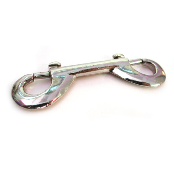 KL Nickel-Plated Snap Hooks (4)