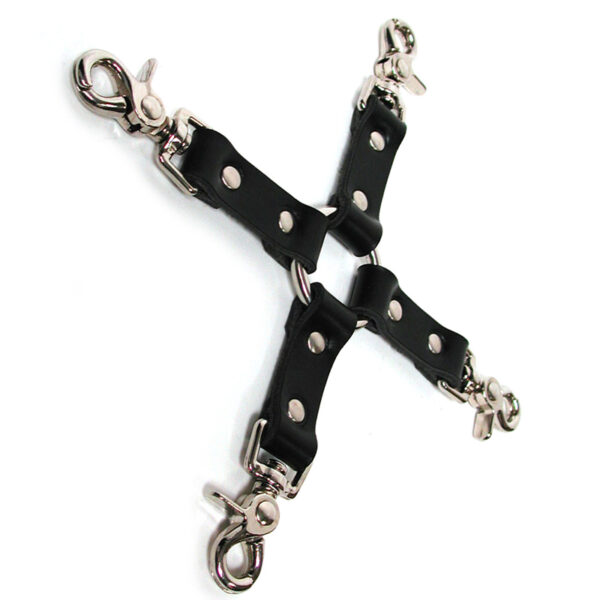 KL Leather Hog Tie (Black)
