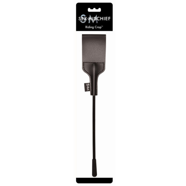 SS S&M Riding Crop Black