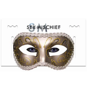 SS S&M Masquerade Mask Gold