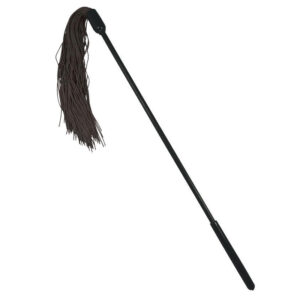 SS S&M Rubber Tickler Black