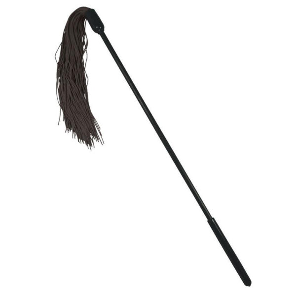 SS S&M Rubber Tickler Black