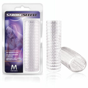 M for Men Stroke Sleeve Reversible Clear