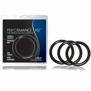 Performance VS1 Sili C-rings 3pk Med Blk