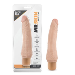 Dr. Skin Vibe 7 Dildo 8.5in Vibr Beige