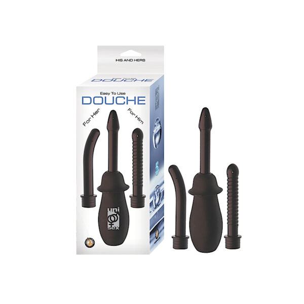 Unisex Douche With 3 Attatchments (Blk)