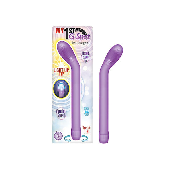 My 1st G-Spot Light Up Mssgr MS WP (Pur)