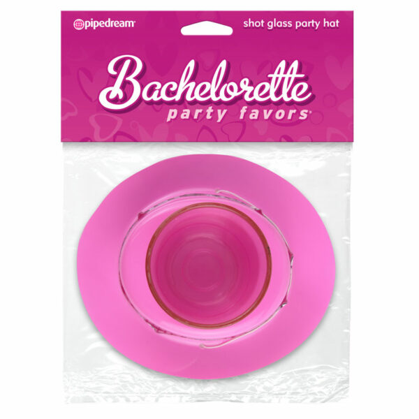 BP Favors Shot Glass Party Hat Pink
