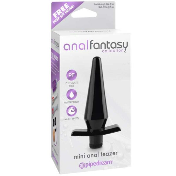 AFC Vibrating Mini Anal Teazer Black