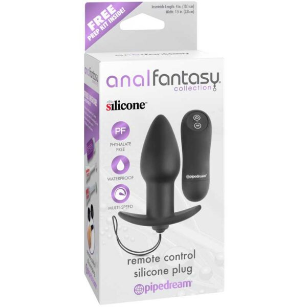 AFC Vibr Remote Silicone Plug Blk