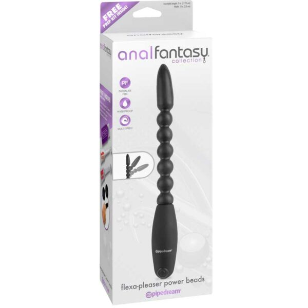 AFC Vibr Flexa-Pleaser Power Beads Black
