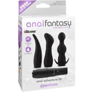 AFC Silicone Anal Adventure Kit Black