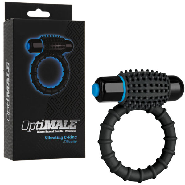 OptiMALE ? Vibrating C-Ring Black