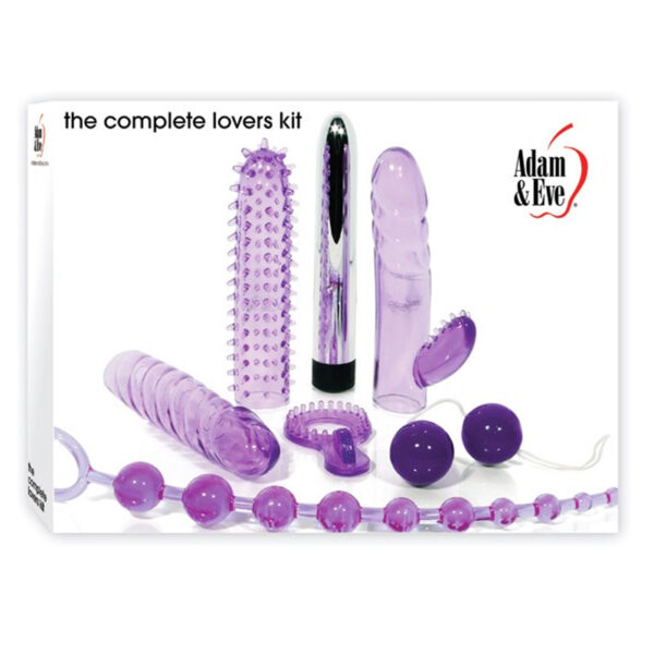 A&E Complete Lovers Kit 7Pc Jelly Pur